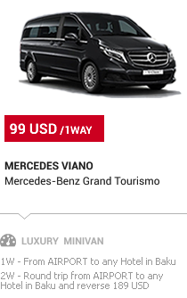 Baku Transfer: Mercedes Viano