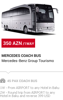 Baku VIP Transfer: Mercedes Coach Bus
