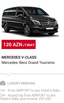 Baku VIP Transfer: Mercedes V-Class