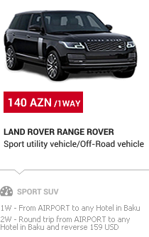 Baku VIP Transfer: Range Rover